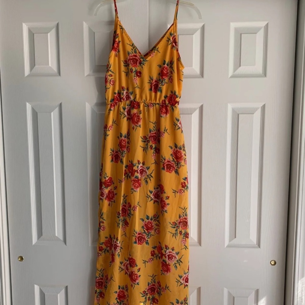 Flower Maxi Dress - Picture 4 of 6